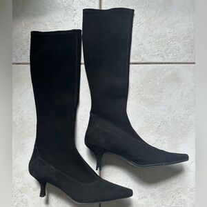 Stuart Weitzman 50mm suede boots A403700